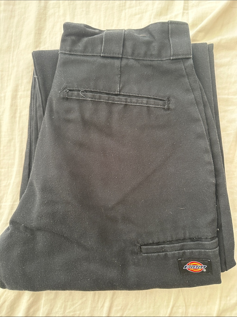 Dickies Men’s Black Chino-Style Work Pants
